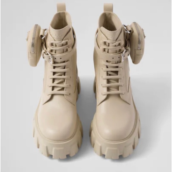 Mens PRADA trending boot military style size 10.5 - Picture 4 of 7